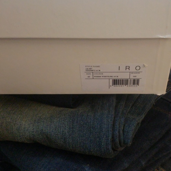 IRO PARIS MENS SNEAKERS - Picture 7 of 7